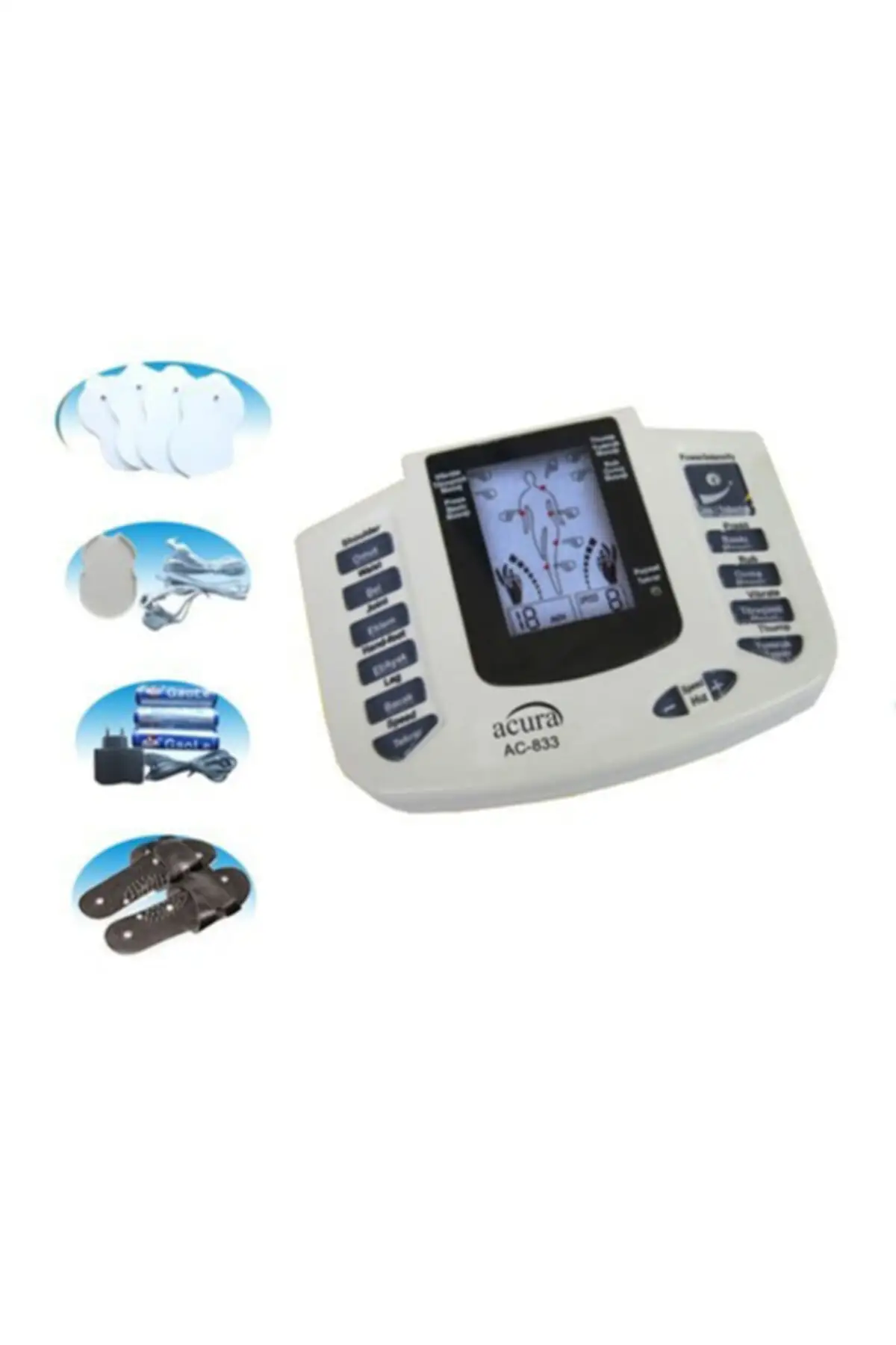 Ac-833 Ultra Slippered Device And Massage Instrument