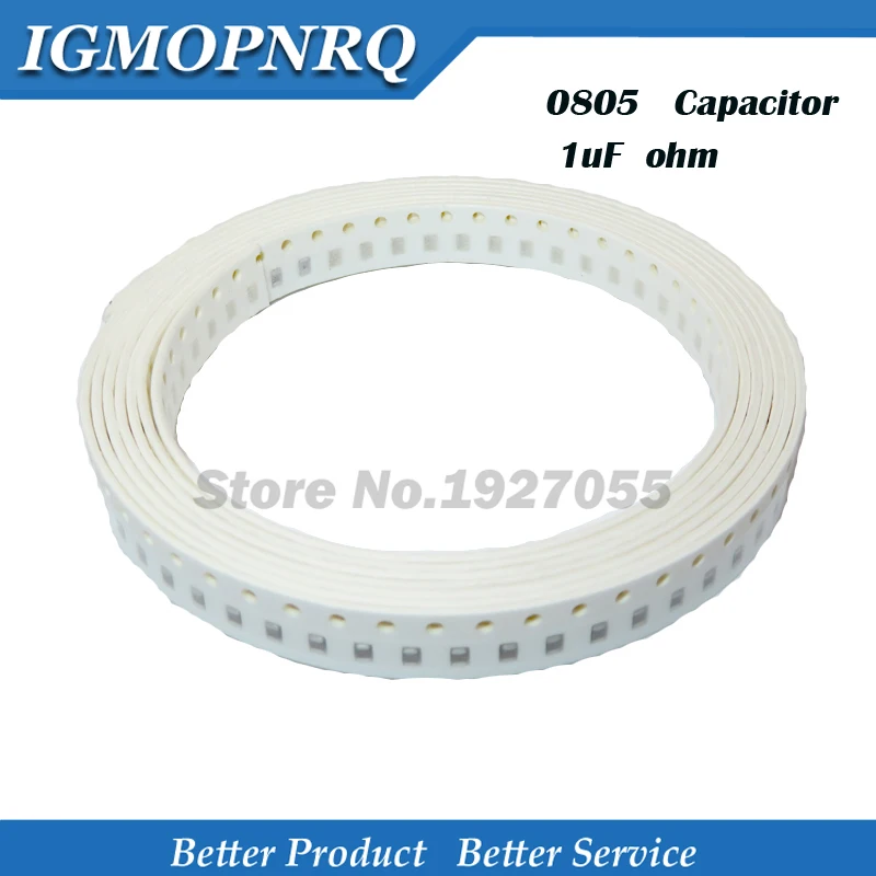 100pcs 0805 1UF 105 X5R Error 10% 16V 0805 105 SMD Ceramic Capacitor Thick Film Chip Multilayer new
100pcs 0805 1UF 105 X5R Error 10% 16V 0805 105 SMD Ceramic Capacitor Thick Film Chip Multilayer new