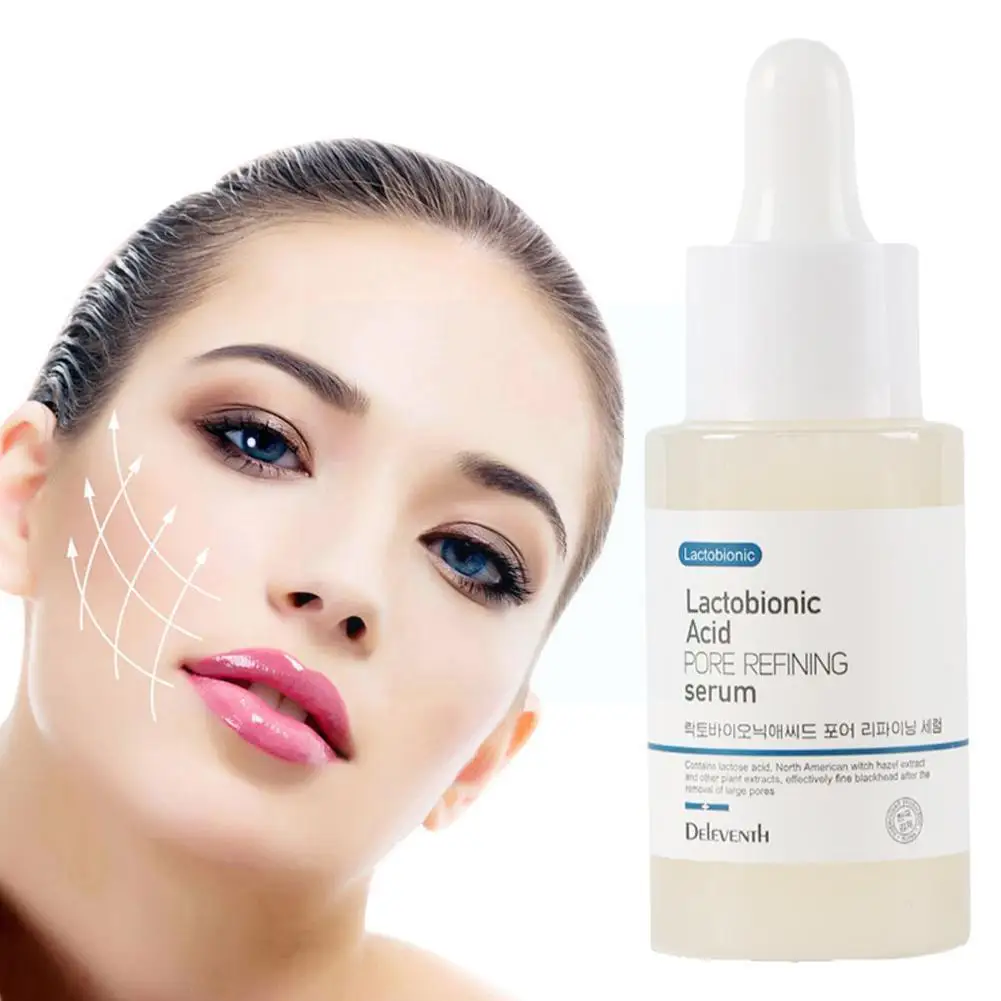 Lactobionic pore shrinking serum Moisturizing Nourish Invisible Essence Tightening Oil-control skin care Pores products Q5Z0
Lactobionic pore shrinking serum Moisturizing Nourish Invisible Essence Tightening Oil-control skin care Pores products Q5Z0
