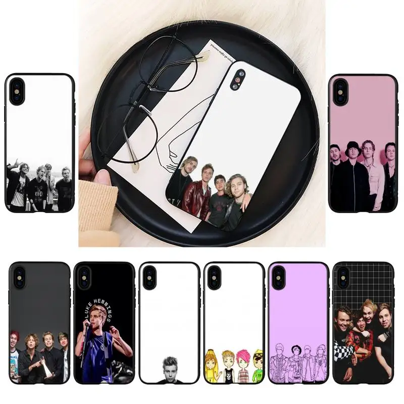 5SOS Phone Case For iPhone 8 7 6 6S Plus 5 5S SE 2020 12pro max XR X XS MAX 11 case
5SOS Phone Case For iPhone 8 7 6 6S Plus 5 5S SE 2020 12pro max XR X XS MAX 11 case