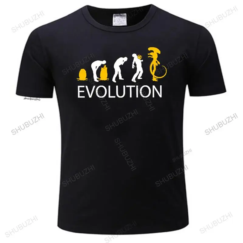 New Funny casual T shirt Alien Evolution costume alien vs predator Men's Summer short sleeve Top Cotton Design Tshirt Plus
New Funny casual T shirt Alien Evolution costume alien vs predator Men's Summer short sleeve Top Cotton Design Tshirt Plus