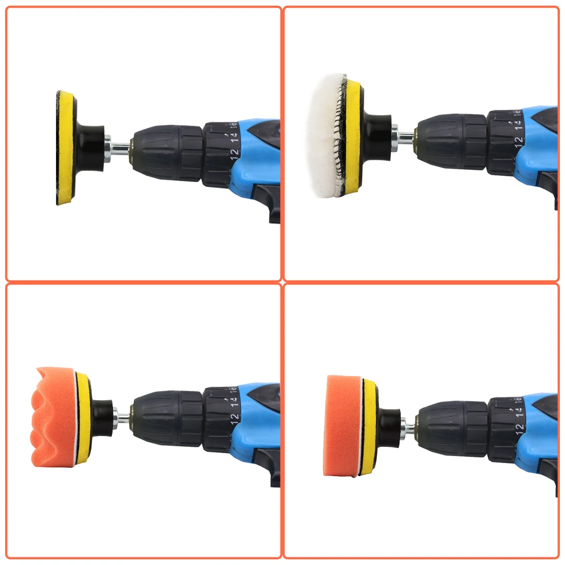 3 inch 7pcs/set Car Polishing Pad Polishing Buffer Waxing Buffing Pad Drill Set Kit Car Polishing Sponge Wheel Kit
3 inch 7pcs/set Car Polishing Pad Polishing Buffer Waxing Buffing Pad Drill Set Kit Car Polishing Sponge Wheel Kit