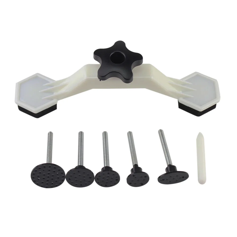Universal Paintless Car Dent Repair Tool Bridge Dent Puller Body Damage Fix Tool Pulling Bridge Dent Removal Kit with 5 Tabs
Universal Paintless Car Dent Repair Tool Bridge Dent Puller Body Damage Fix Tool Pulling Bridge Dent Removal Kit with 5 Tabs