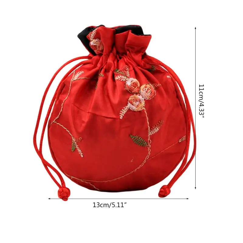 1pc Traditional Silk Travel Pouch Classic Chinese Embroidery Jewelry Packaging Bag Organizer Handbags J60D
1pc Traditional Silk Travel Pouch Classic Chinese Embroidery Jewelry Packaging Bag Organizer Handbags J60D