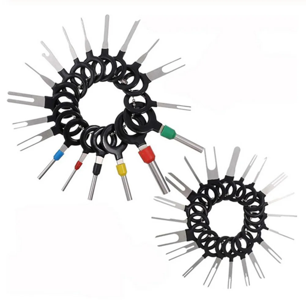 41pcs Car Terminal Removal Tool Terminal Rear Needle Tool Harness Repair Car Electrical Wiring Crimp Connector Pin Extractor
41pcs Car Terminal Removal Tool Terminal Rear Needle Tool Harness Repair Car Electrical Wiring Crimp Connector Pin Extractor