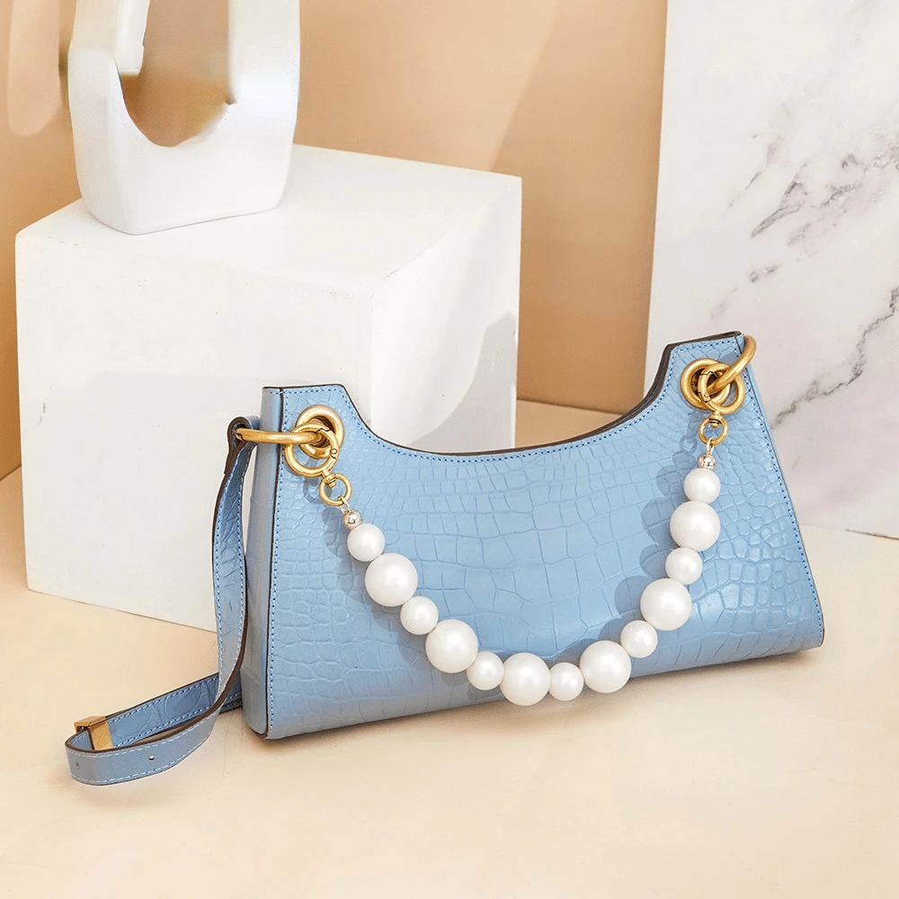 Женская сумка через плечо, из крокодиловой кожи
Женская сумка через плечо, из крокодиловой кожи