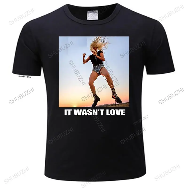 New summer t shirt black short sleeve tops for men IT WASN'T LOVE Cotton Brand T-shirt Men O-neck streetwear print Teeshirt
New summer t shirt black short sleeve tops for men IT WASN'T LOVE Cotton Brand T-shirt Men O-neck streetwear print Teeshirt