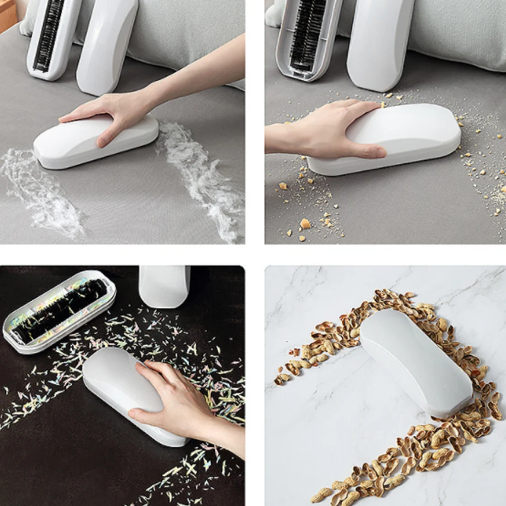 Handheld Plastic Sweeper Carpet Dirt Brush Crump Sweeper Roller Pet Hair Lint Remover Dust Crumb Nutshell Collector Cleaner
Handheld Plastic Sweeper Carpet Dirt Brush Crump Sweeper Roller Pet Hair Lint Remover Dust Crumb Nutshell Collector Cleaner