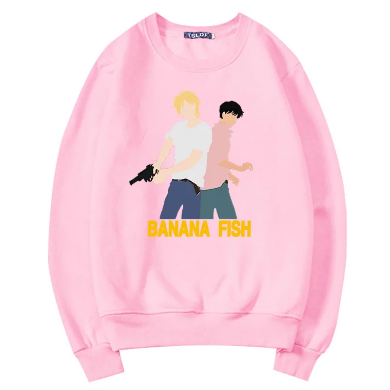 Japanese Anime Banana Fish Print Hoodie Women Kawaii Harajuku Manga Sweatshirt Spring Autumn Cartoon Aesthetic Pullovers
Japanese Anime Banana Fish Print Hoodie Women Kawaii Harajuku Manga Sweatshirt Spring Autumn Cartoon Aesthetic Pullovers