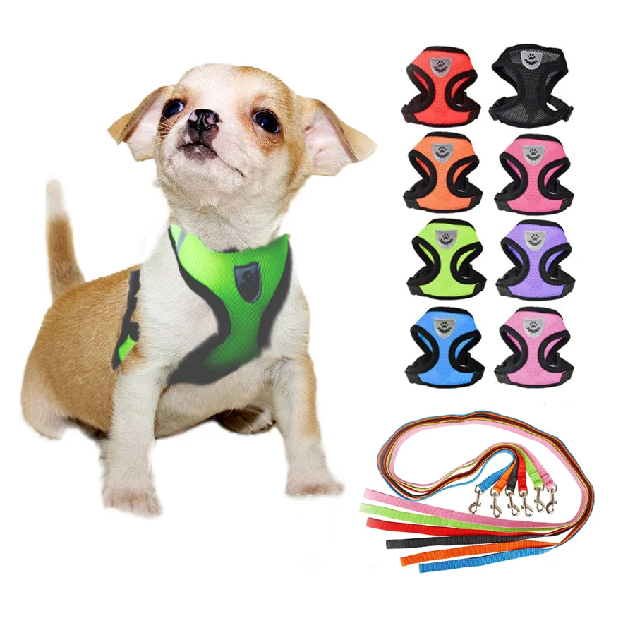 Nylon Mesh Cat Harness And Leash Breathable Kitten Cats Harnesses Small Dog Puppy Harness For French Bulldog Chihuahua Pug
Nylon Mesh Cat Harness And Leash Breathable Kitten Cats Harnesses Small Dog Puppy Harness For French Bulldog Chihuahua Pug