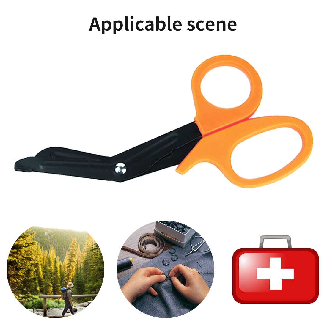 Stainless Steel Paramedic Medical Scissors Multi-purpose Nurse Scissors Emergency First Aid Utility Camp Hike Rescue Scissor
Stainless Steel Paramedic Medical Scissors Multi-purpose Nurse Scissors Emergency First Aid Utility Camp Hike Rescue Scissor