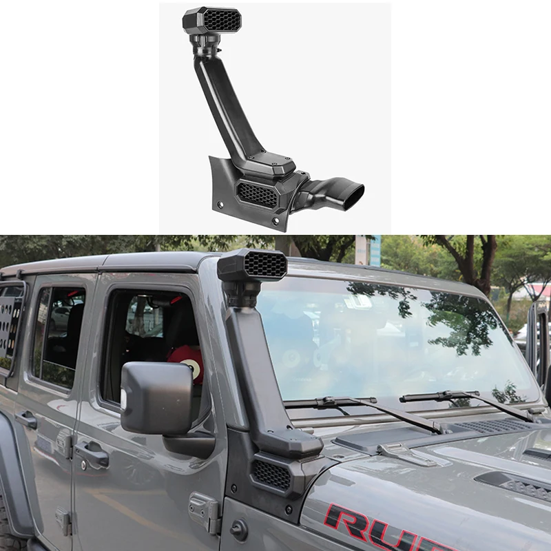 Offroad Car parts ABS Black Snorkel Fit For Jeep Wrangler JL 18+ Auto Air Intake Car snorkel For Wrangler JL Gasoline Version
Offroad Car parts ABS Black Snorkel Fit For Jeep Wrangler JL 18+ Auto Air Intake Car snorkel For Wrangler JL Gasoline Version