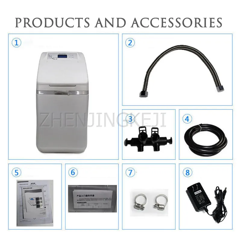 Descaling Water Treatment Equipment Household One Body Soft Water Machine Lonic Resin Soften Fully Automatic Descaling Device 
Descaling Water Treatment Equipment Household One Body Soft Water Machine Lonic Resin Soften Fully Automatic Descaling Device