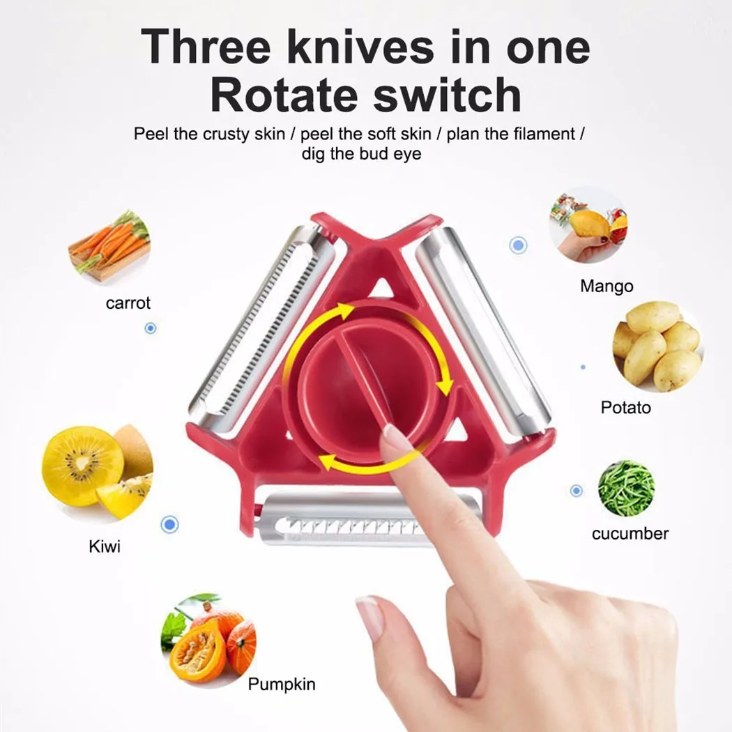 3 In 1 Grater Kitchen Tools Fruit and Vegetable Peeler Vegetable Shredding Tool Stainless Steel Blade Easy To Clean Replace
3 In 1 Grater Kitchen Tools Fruit and Vegetable Peeler Vegetable Shredding Tool Stainless Steel Blade Easy To Clean Replace