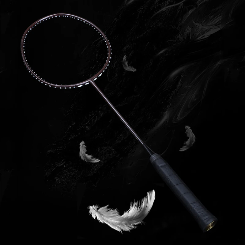 New Professional Badminton Racket Woven Carbon Ultralight Adult Speed Offensive Single Shot -40
New Professional Badminton Racket Woven Carbon Ultralight Adult Speed Offensive Single Shot -40