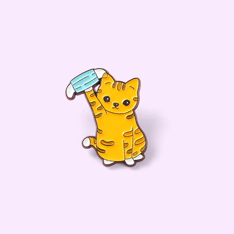 Japan And South Korea Cute Yellow Kitten Alloy Enamel Brooch Cartoon Simple Small Animal Badge Clothing Pin Bag Accessories
Japan And South Korea Cute Yellow Kitten Alloy Enamel Brooch Cartoon Simple Small Animal Badge Clothing Pin Bag Accessories