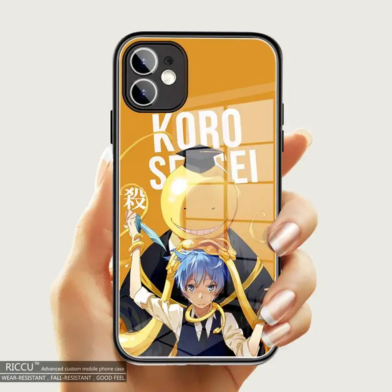Assassination Classroom Anime Phone Case Tempered Glass For iPhone 11Pro XR XS MAX 8 X 7 6S 6 Plus SE 2020 12Pro Max Mini Covers
Assassination Classroom Anime Phone Case Tempered Glass For iPhone 11Pro XR XS MAX 8 X 7 6S 6 Plus SE 2020 12Pro Max Mini Covers