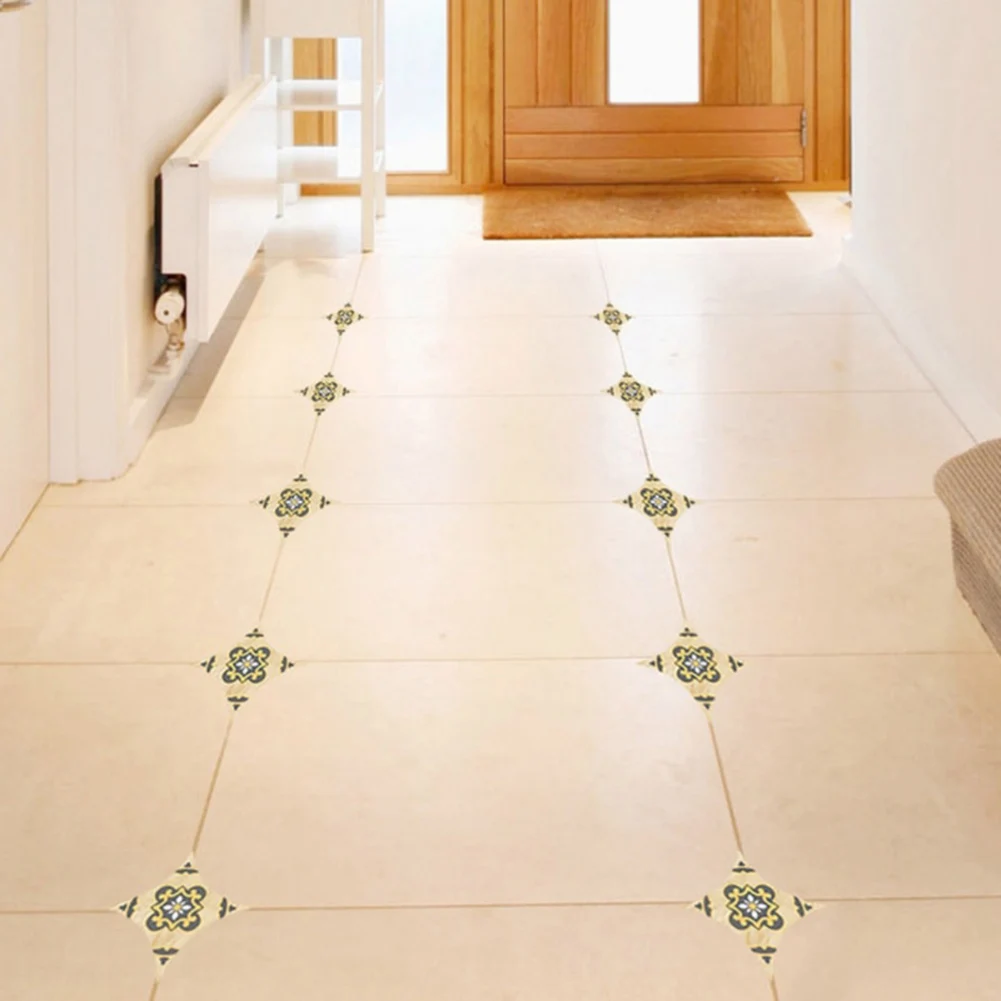 Removable Stickers for Wall and Floor Corner Stickers for Home Decoration 75Pcs Peel and Stick Tiles(8*8cm) Talavera
Removable Stickers for Wall and Floor Corner Stickers for Home Decoration 75Pcs Peel and Stick Tiles(8*8cm) Talavera