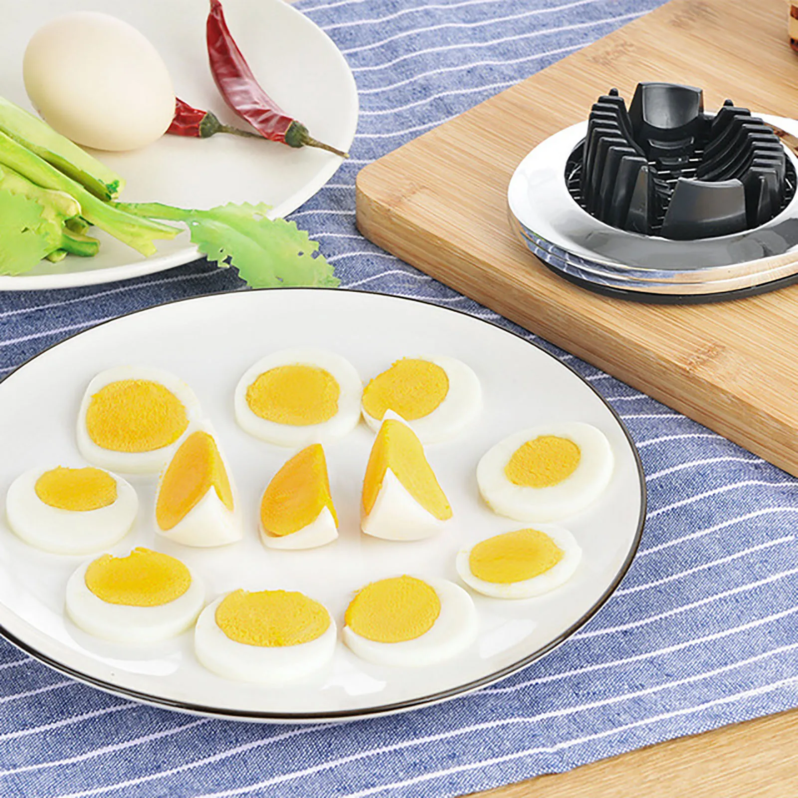 Eggs Slicers Stainless Steel Eggs Hard Boiled Metal Tomato Cutter Chopper Home Kitchen Egg Cutter Kitchen Tool Gadgets
Eggs Slicers Stainless Steel Eggs Hard Boiled Metal Tomato Cutter Chopper Home Kitchen Egg Cutter Kitchen Tool Gadgets