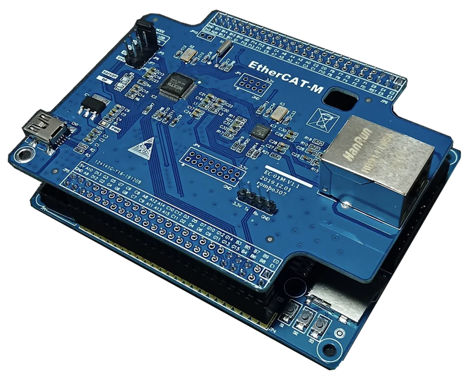Ethernet master station development board learning board stm32f407 backplane core board industrial Ethernet bus
Ethernet master station development board learning board stm32f407 backplane core board industrial Ethernet bus