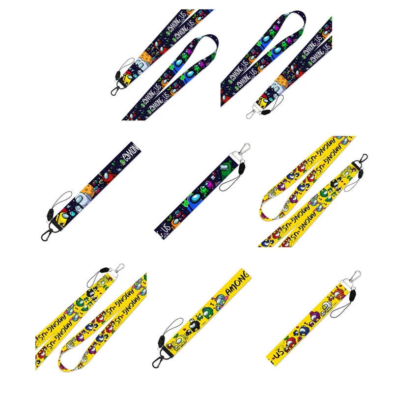 NEW Game Among Us Mobile Phone Straps Cartoon Game Lanyard for Phone ID Card Badge Holder Keychain Keys Hanging Ropes Hand Rope
NEW Game Among Us Mobile Phone Straps Cartoon Game Lanyard for Phone ID Card Badge Holder Keychain Keys Hanging Ropes Hand Rope