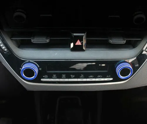 Middle Console AC Knob Cover Trim For Toyota Corolla 2019-2021 Blue Aluminum Central Console AC Knob Cover Trim
Middle Console AC Knob Cover Trim For Toyota Corolla 2019-2021 Blue Aluminum Central Console AC Knob Cover Trim