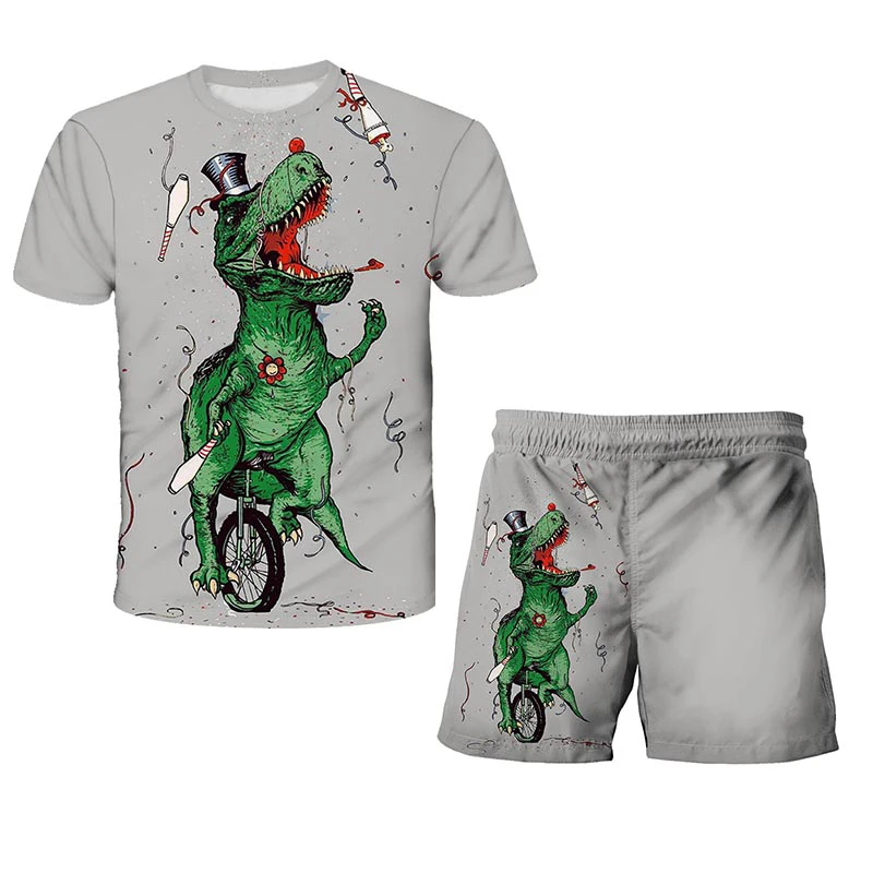 2021 Jurassic World Fallen Kingdom Cool Dinosaur Head 3D Print T shirt Boys and girls Hiphop Tee Tshirt Boy color Shorts Set New
2021 Jurassic World Fallen Kingdom Cool Dinosaur Head 3D Print T shirt Boys and girls Hiphop Tee Tshirt Boy color Shorts Set New