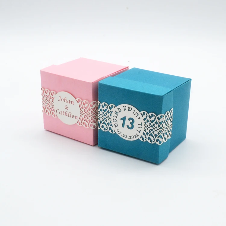 Exquisite jewish bar mitzvah gifts teal color surprised box with laser custom hebrew name band decoration
Exquisite jewish bar mitzvah gifts teal color surprised box with laser custom hebrew name band decoration