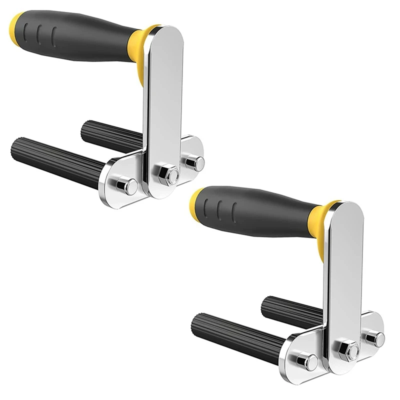 HOT-2 Pcs Heavy Duty Panel Support Gripper Aluminum Alloy Plate Carrier Lifting Tool For Wooden Boards, Plywood Handle
HOT-2 Pcs Heavy Duty Panel Support Gripper Aluminum Alloy Plate Carrier Lifting Tool For Wooden Boards, Plywood Handle