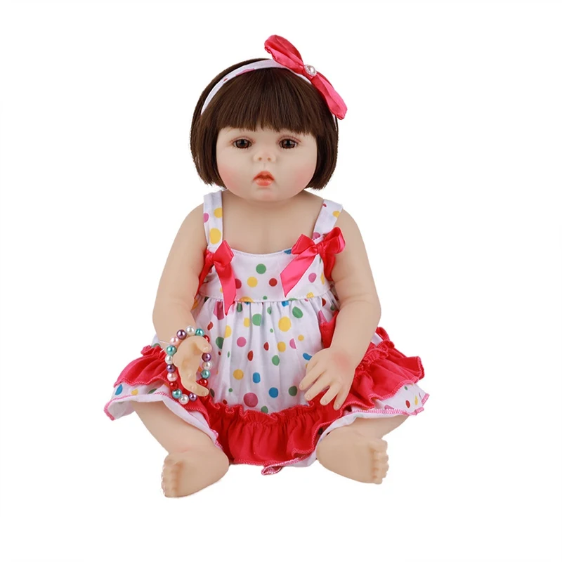 Июля песня 48 см Реалистичного Reborn Baby куклы силиконовые реалистичные для новорожденных, для маленьких девочек одежда коричневый глаза милые... 
Июля песня 48 см Реалистичного Reborn Baby куклы силиконовые реалистичные для новорожденных, для маленьких девочек одежда коричневый глаза милые...