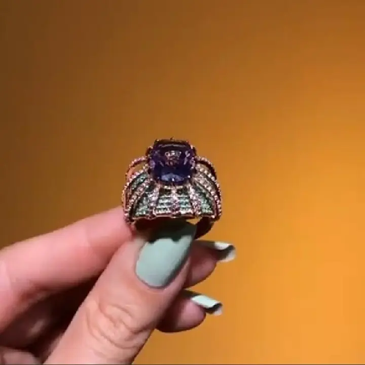 925 Sterling Silver Ring For Woman Luxury Jewellery Royal Fashion Handmade Gemstone Ring Stylish Vintage Female Made in Turkey
925 Sterling Silver Ring For Woman Luxury Jewellery Royal Fashion Handmade Gemstone Ring Stylish Vintage Female Made in Turkey
