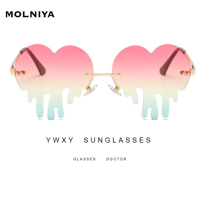 Colorful Sunglasses Women Irregular Tassel Candy Color Frameless Sun GlassesFemale Party Shades Eyeglasses New
Colorful Sunglasses Women Irregular Tassel Candy Color Frameless Sun GlassesFemale Party Shades Eyeglasses New