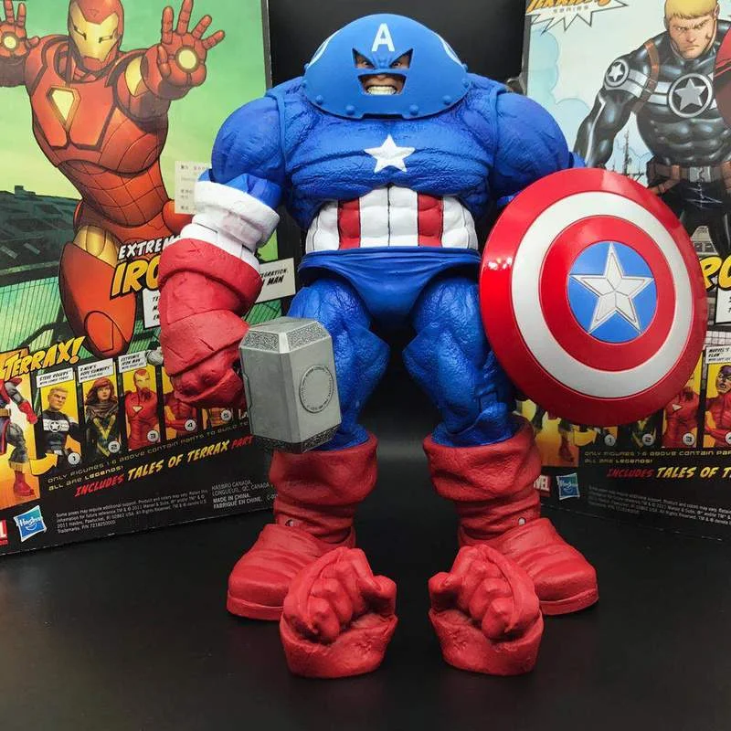 Экшн-фигурки Marvel X-Men Капитан Америка Джаггернаут злодеи 8 дюймов коллекционные