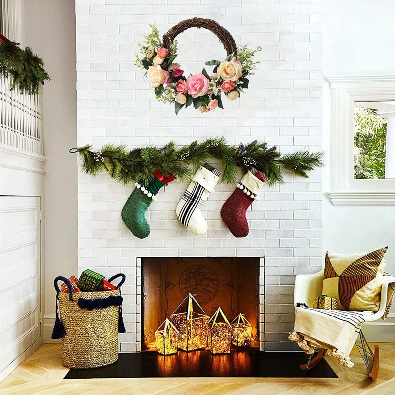 Artificial Rose Flower Wreath Spring Wreath for Home Office Garden Party Wedding Arch Front Door Wall Window Decor
Artificial Rose Flower Wreath Spring Wreath for Home Office Garden Party Wedding Arch Front Door Wall Window Decor