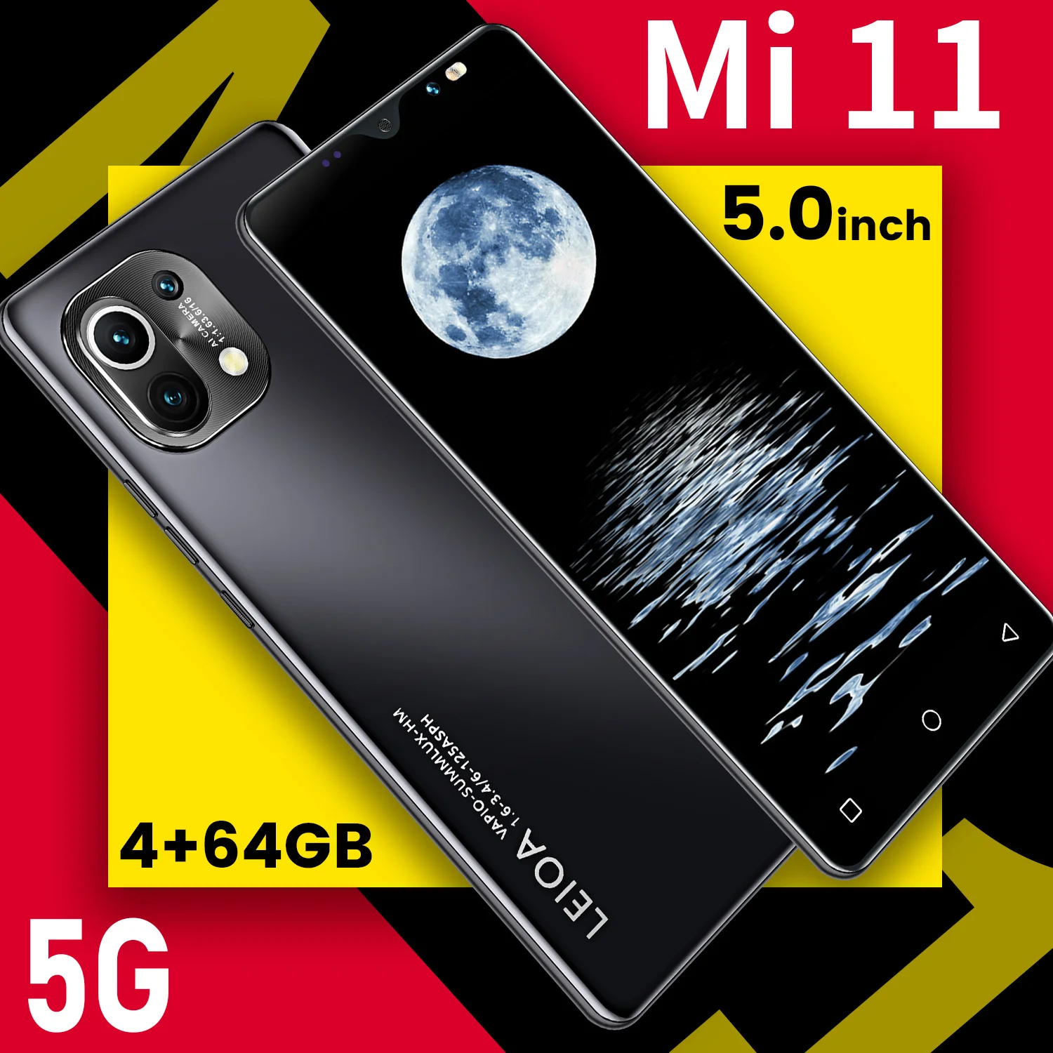 Hot Sale Mi11 Global New Smartphone 5.0 Inch 4GB+64GB Android 10 Core 5G 3800mah 8+16MP Unlocked Really Telephone Celulares
Hot Sale Mi11 Global New Smartphone 5.0 Inch 4GB+64GB Android 10 Core 5G 3800mah 8+16MP Unlocked Really Telephone Celulares