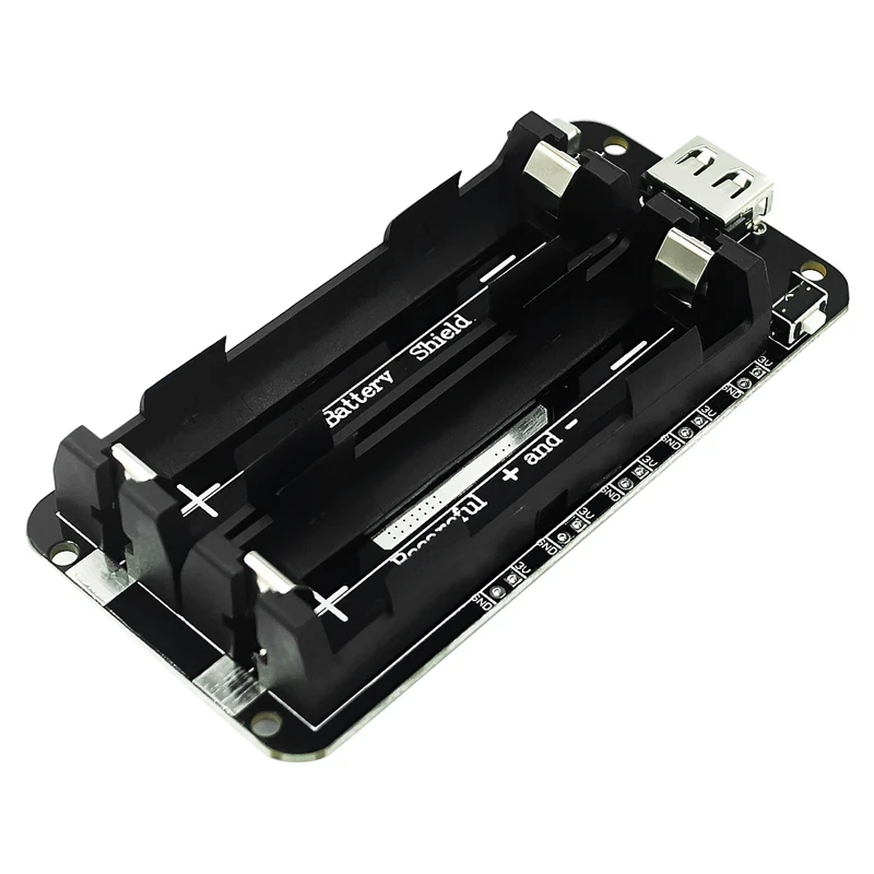 ESP32 Two Way 18650 Lithium Battery Expansion Board V8 Mobile Power Expansion Board Module Battery Charging Seat
ESP32 Two Way 18650 Lithium Battery Expansion Board V8 Mobile Power Expansion Board Module Battery Charging Seat