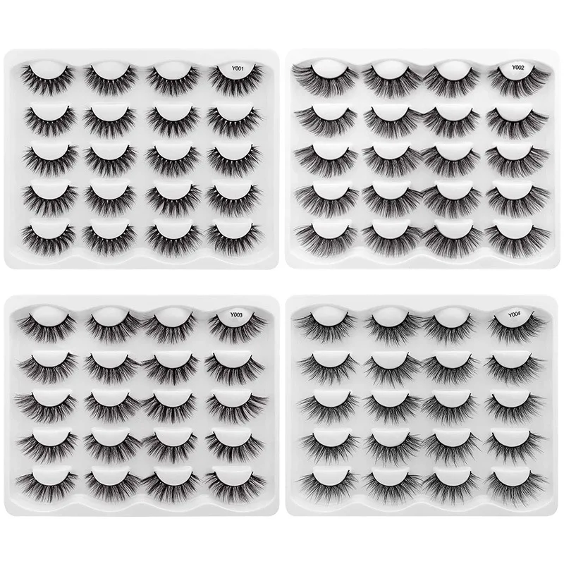 New 10pairs 8D Eyelashes Natural False lashes Dramatic Volume Eye Lashes Fake Eyelash Extension Makeup Faux Clis cilios postiço
New 10pairs 8D Eyelashes Natural False lashes Dramatic Volume Eye Lashes Fake Eyelash Extension Makeup Faux Clis cilios postiço