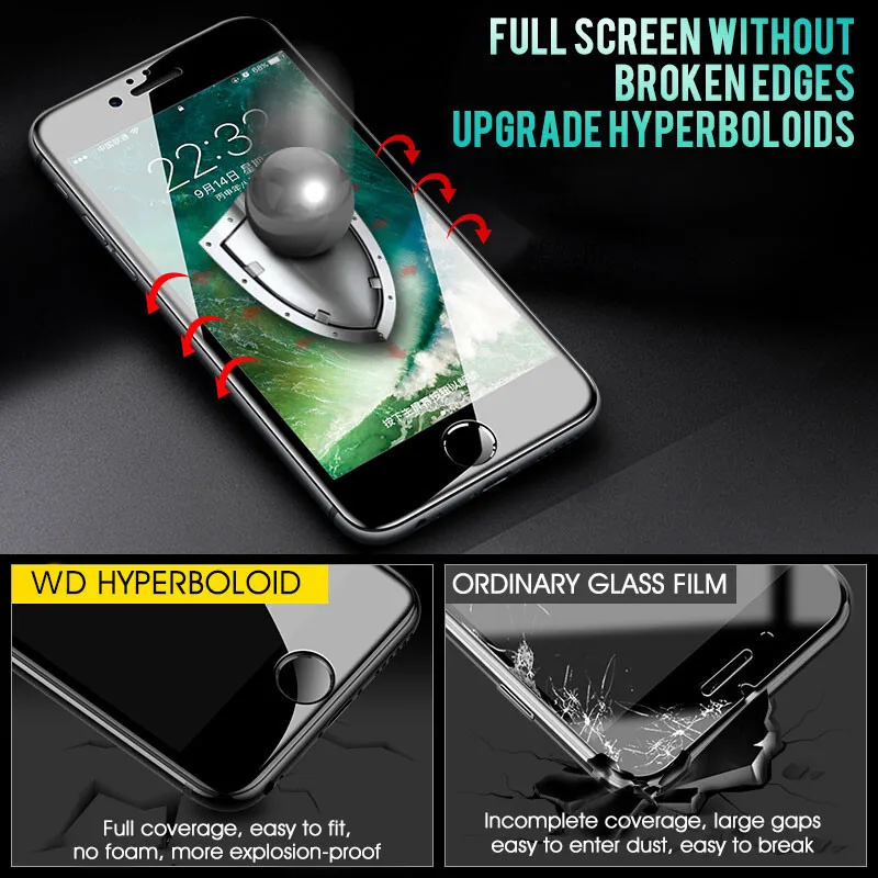Protective glass on For iPhone 11 7 6 6S 8 5S Plus Full Cover for iPhone 11 X XR MAX Screen protector Glass on iPhone 11 Pro MAX
Protective glass on For iPhone 11 7 6 6S 8 5S Plus Full Cover for iPhone 11 X XR MAX Screen protector Glass on iPhone 11 Pro MAX