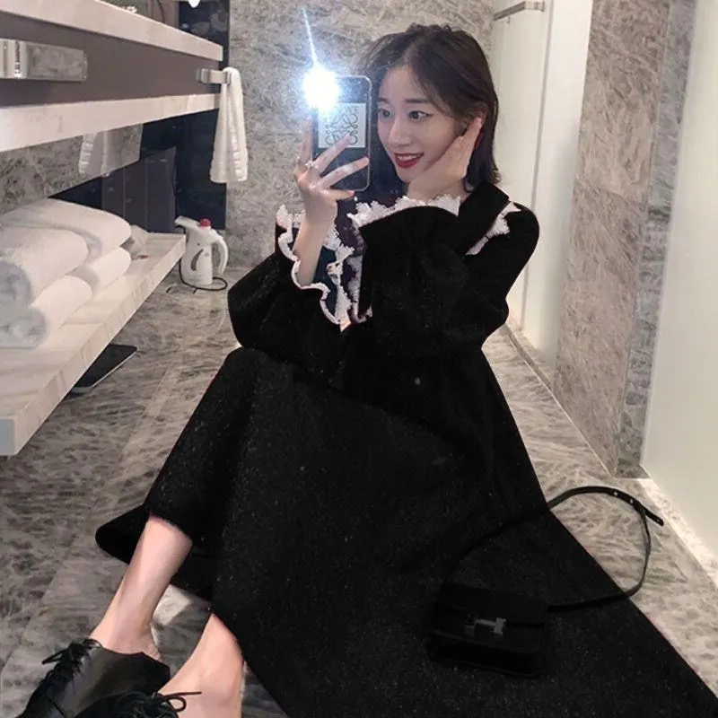 Spring Long Red Sailor Collar Dress Women Fashion 2021 New Korean Loose Long Sleeve Vintage Elegant Dress Female
Spring Long Red Sailor Collar Dress Women Fashion 2021 New Korean Loose Long Sleeve Vintage Elegant Dress Female