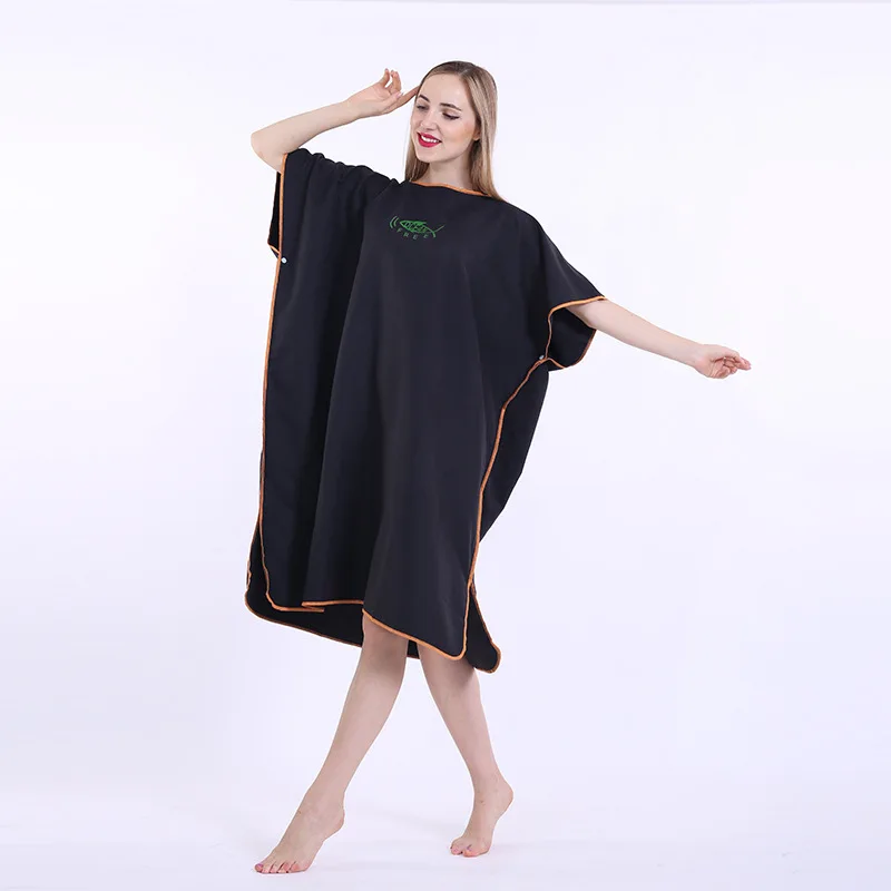 Outdoor Swimming With Hood Gift Vacation Wetsuit Changing Poncho Robe Adults Soft Robe Water Absorb Quick Drying Surfing 
Outdoor Swimming With Hood Gift Vacation Wetsuit Changing Poncho Robe Adults Soft Robe Water Absorb Quick Drying Surfing