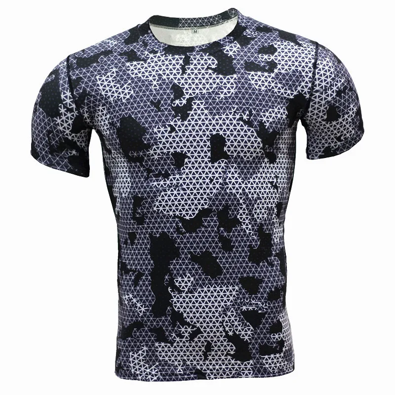 2020 New Tight elastic Clothing fitness Running t shirt men O-neck t-shirt bodybuilding Sport shirts tops Quick dry men t shirt
2020 New Tight elastic Clothing fitness Running t shirt men O-neck t-shirt bodybuilding Sport shirts tops Quick dry men t shirt
