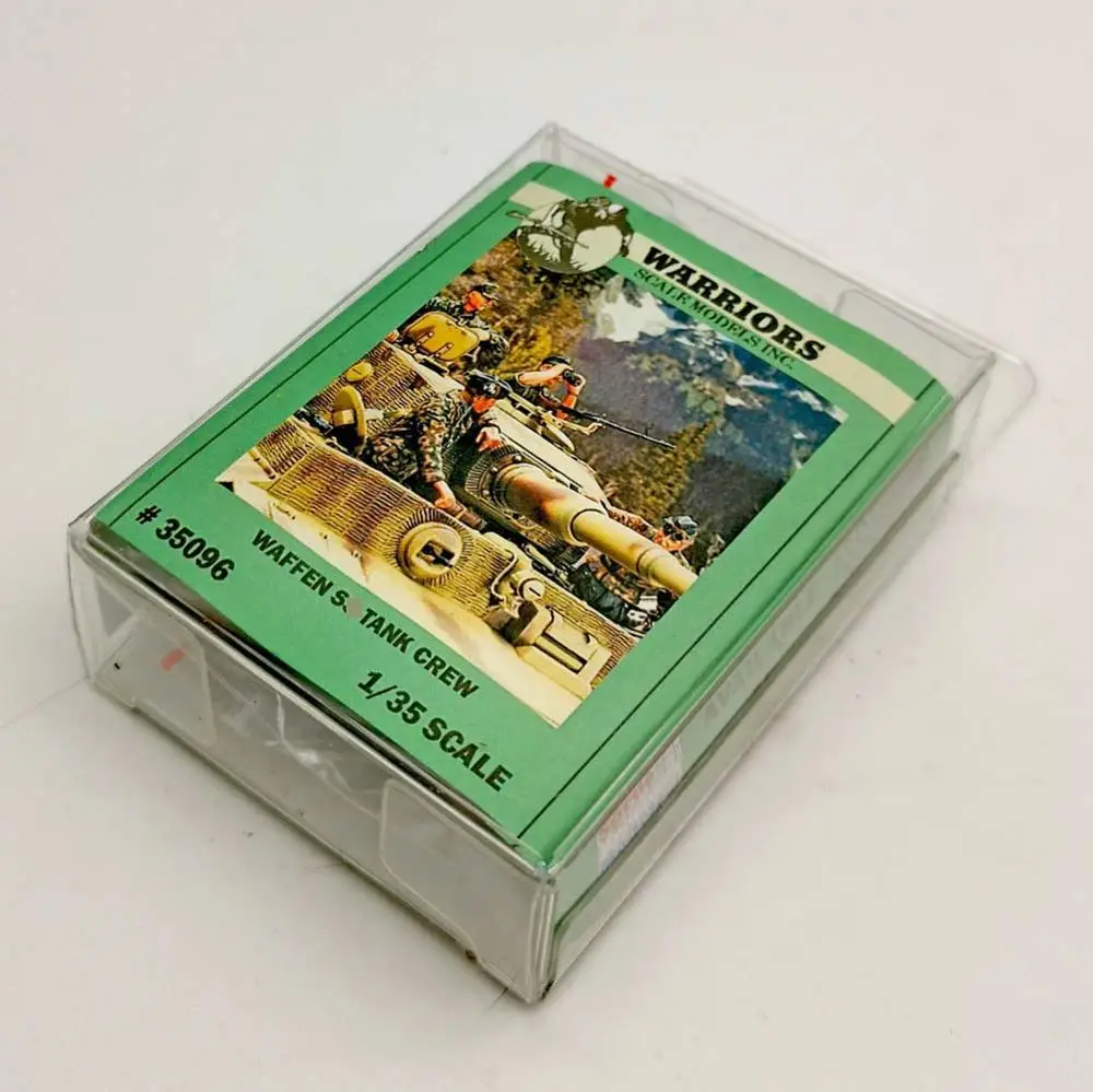 Warriors 1/35 WWII German Waffen Tank Crew Resin Soldier Kits (4 Figures/Set) Box Packing 
Warriors 1/35 WWII German Waffen Tank Crew Resin Soldier Kits (4 Figures/Set) Box Packing