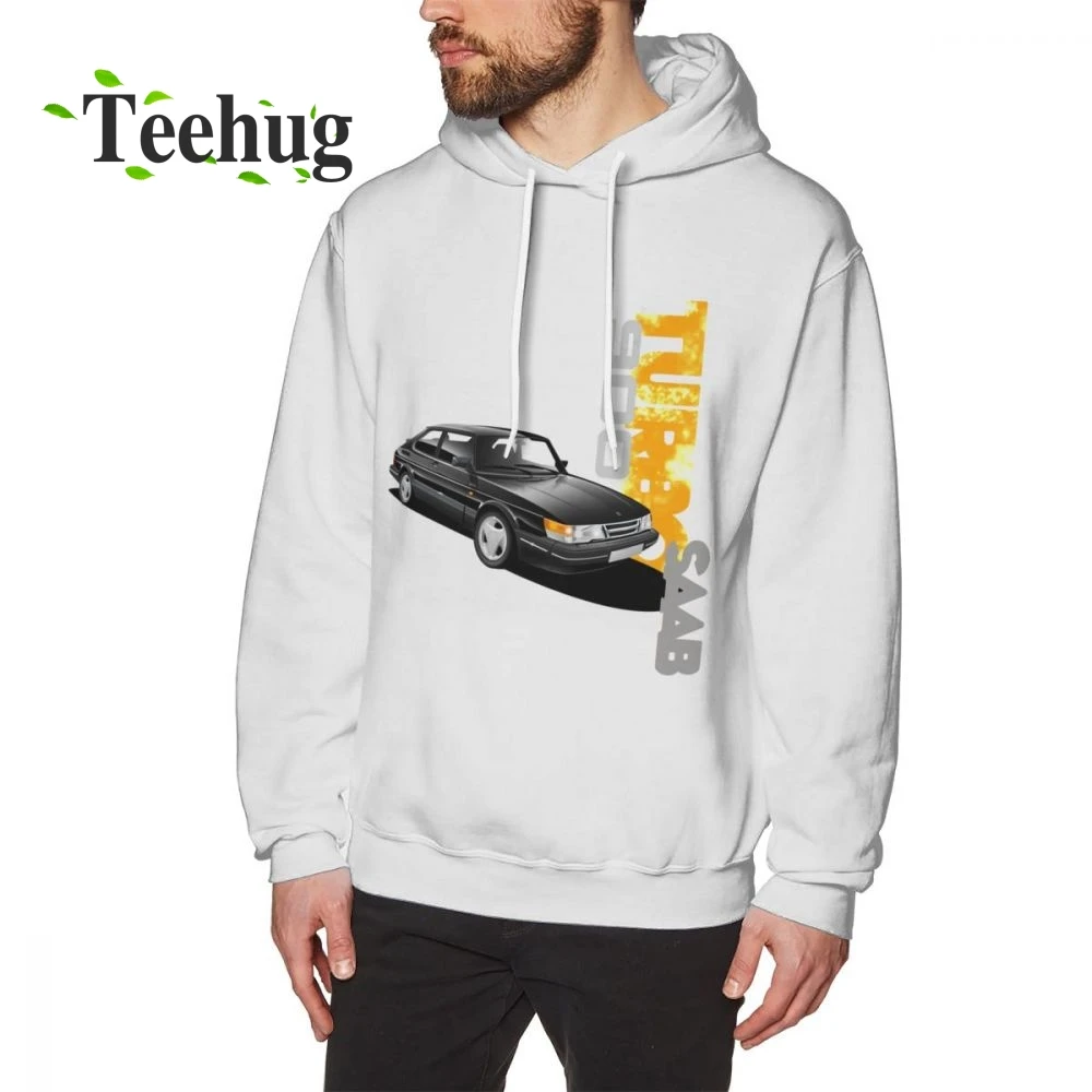 Фото Мужские толстовки Saab 900 с круглым вырезом и уникальным дизайном|Мужские свитшоты|