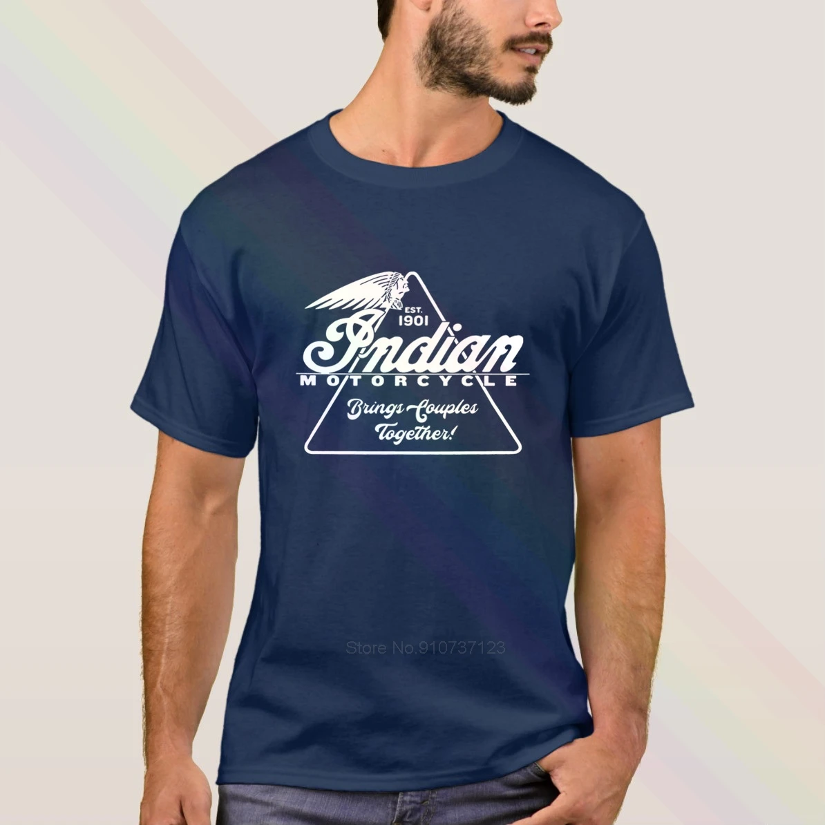 2020 Newest Est 1901 Indian Logo Classic Black T-Shirt Motorcycle Summer Men's Short Sleeve Popular Tees Shirt Tops Unisex
2020 Newest Est 1901 Indian Logo Classic Black T-Shirt Motorcycle Summer Men's Short Sleeve Popular Tees Shirt Tops Unisex