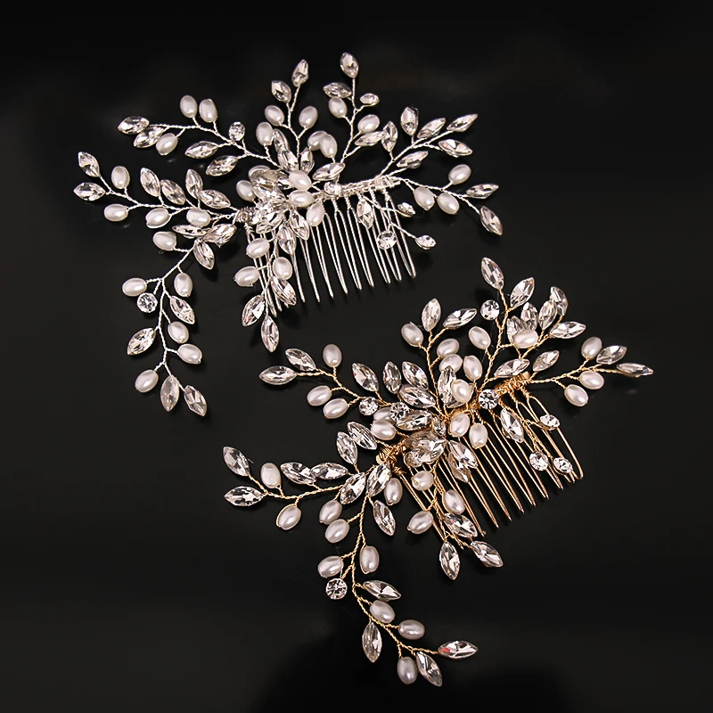 Bride Headdress Wedding Hair Comb Fashion Rhinestone Pearl Silver Blonde Lady Hair Comb Prom Holiday Gift Gift Party Decorations
Bride Headdress Wedding Hair Comb Fashion Rhinestone Pearl Silver Blonde Lady Hair Comb Prom Holiday Gift Gift Party Decorations