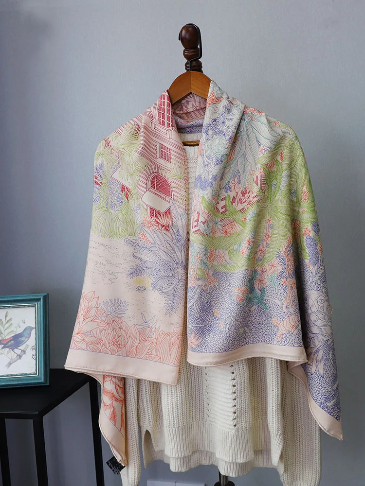 Classic Print Large Square Cashmere Scarf Wraps Shawl Women Winter Pashmina Blanket Scarves
Classic Print Large Square Cashmere Scarf Wraps Shawl Women Winter Pashmina Blanket Scarves