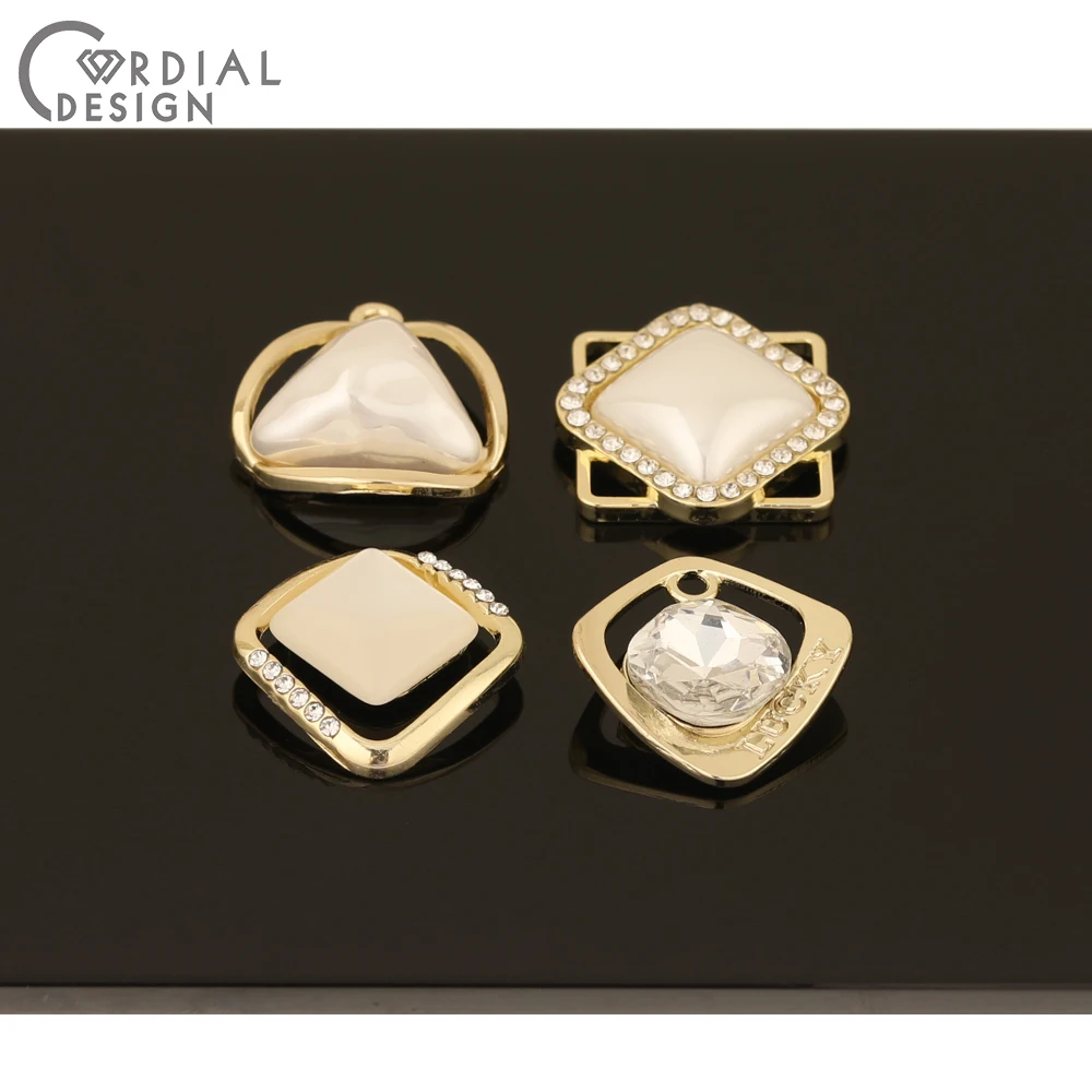 Cordial Design 50Pcs Jewelry Accessories/Geometry Shape/Rhinestone Pendants/DIY/Imitation Pearl/Jewelry Findings Components
Cordial Design 50Pcs Jewelry Accessories/Geometry Shape/Rhinestone Pendants/DIY/Imitation Pearl/Jewelry Findings Components