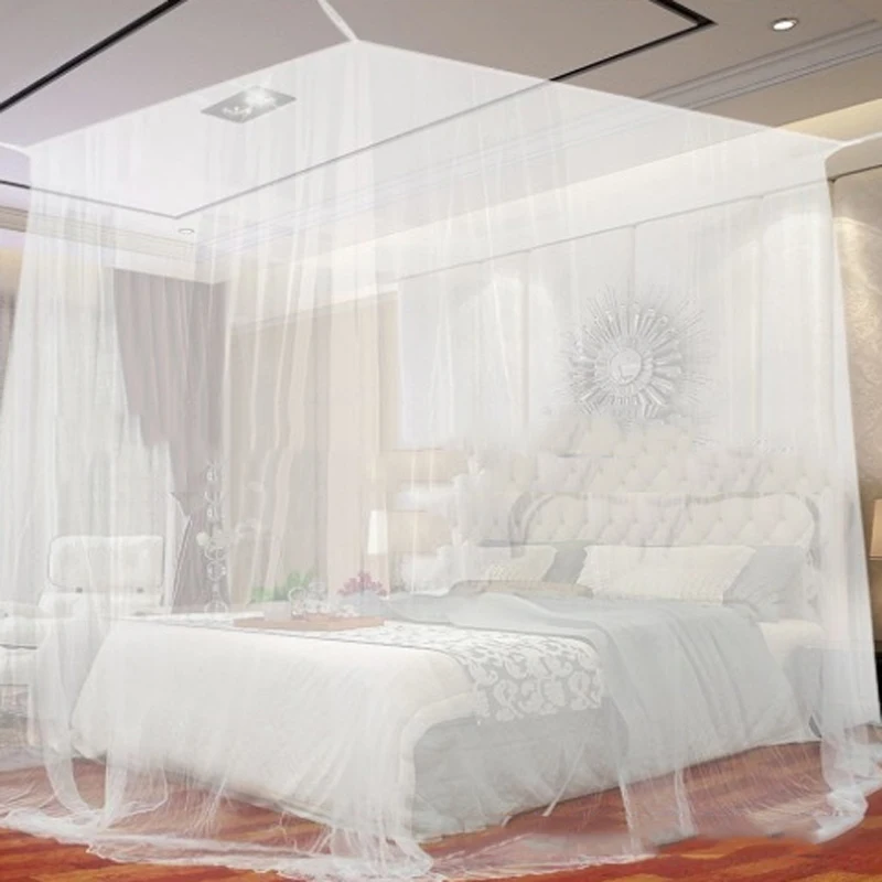 White Four Corner Outdoor Camping Mosquito Canopy Net With Storage Bag Insect Tent Protection Bedroom Full Netting 200*200*180cm
White Four Corner Outdoor Camping Mosquito Canopy Net With Storage Bag Insect Tent Protection Bedroom Full Netting 200*200*180cm