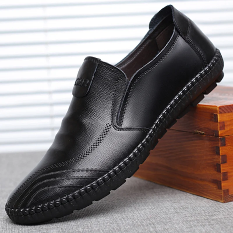 Men's Casual Shoes Men's Loafers Split Leather Soft Men Moccasin Sneakers Handmade Leather Lace-up Men's Casual Shoes Boat Shoes
Men's Casual Shoes Men's Loafers Split Leather Soft Men Moccasin Sneakers Handmade Leather Lace-up Men's Casual Shoes Boat Shoes