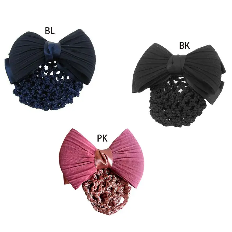 Unique Bow Hair Clip with Net Pocket Hairpin for Office Women Girls Ladies Headwear Accessories 
Unique Bow Hair Clip with Net Pocket Hairpin for Office Women Girls Ladies Headwear Accessories